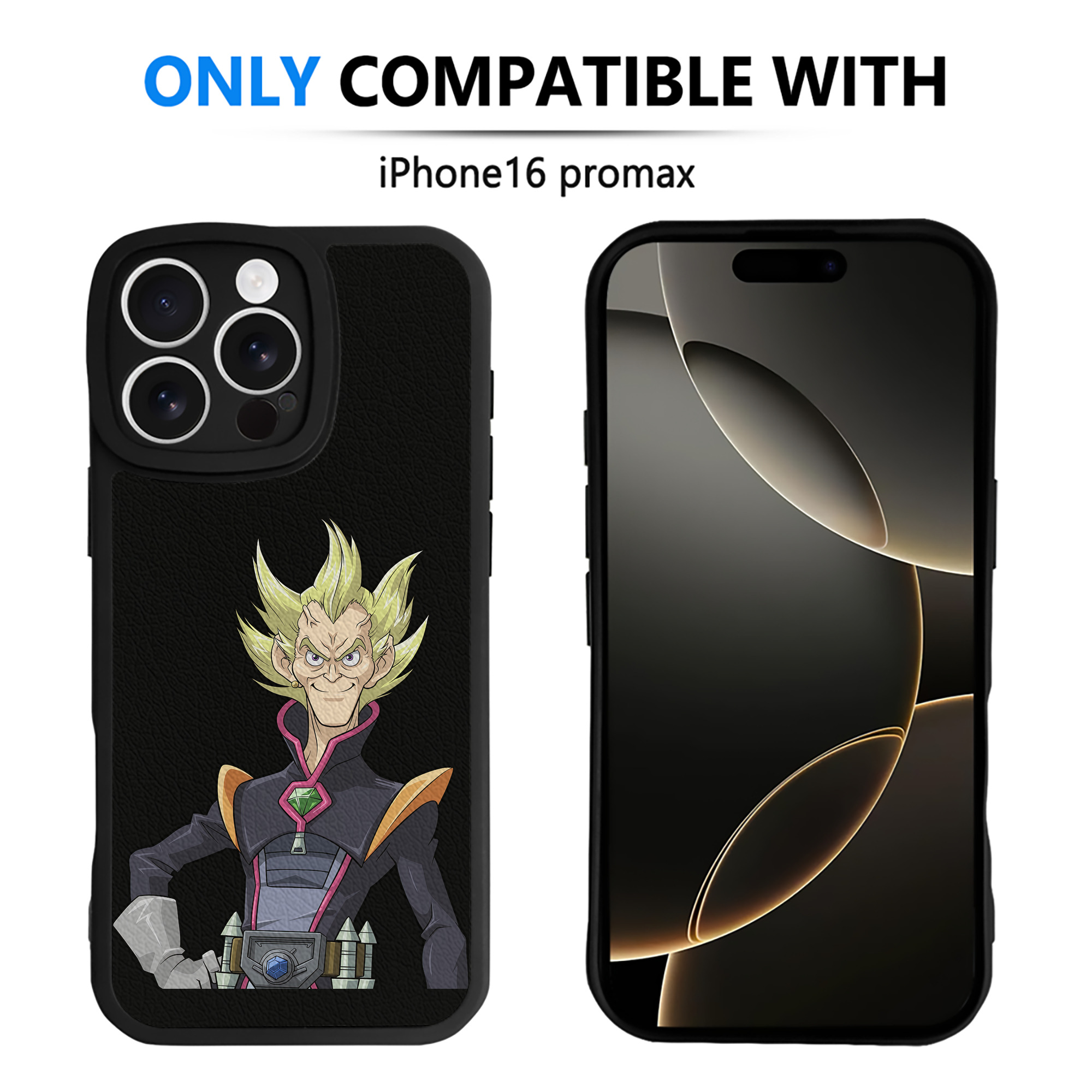 遊☆戯☆王 Yu-Gi-Oh! 【iPhone 16シリーズ対応】シリコンスマホケース（レザー調） 材質：シリコン